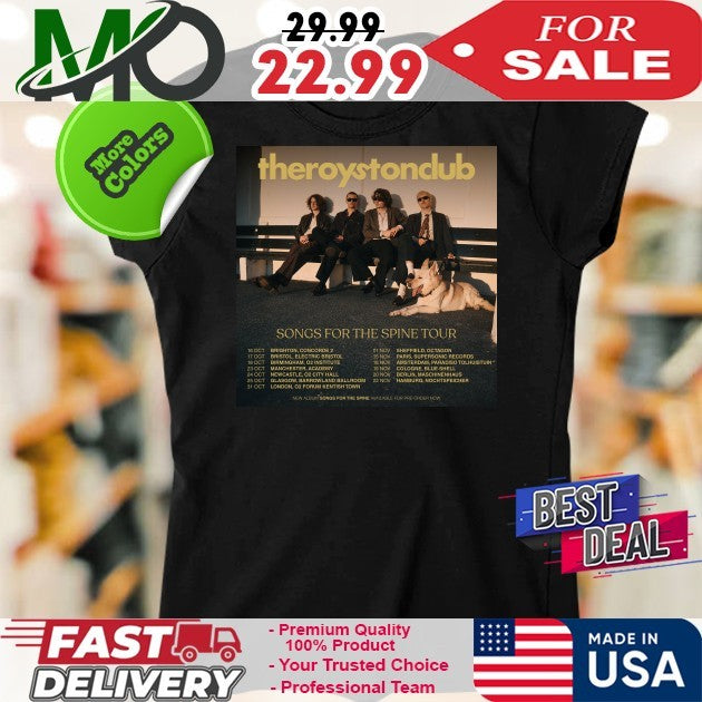 The Royston Club Songs For The Spine Tour Shirt