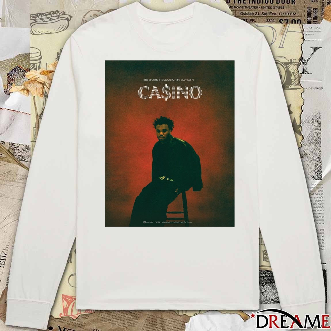 The Second Studio Album By Baby Keem Casino Poster t-shirt