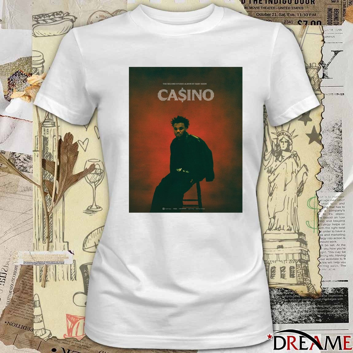 The Second Studio Album By Baby Keem Casino Poster t-shirt
