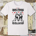 The Sexual Tension At This Hockey Game Is Killing Me Illustration t-shirt