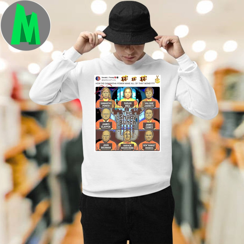 The Shady Bunch Political Satire T-Shirt
