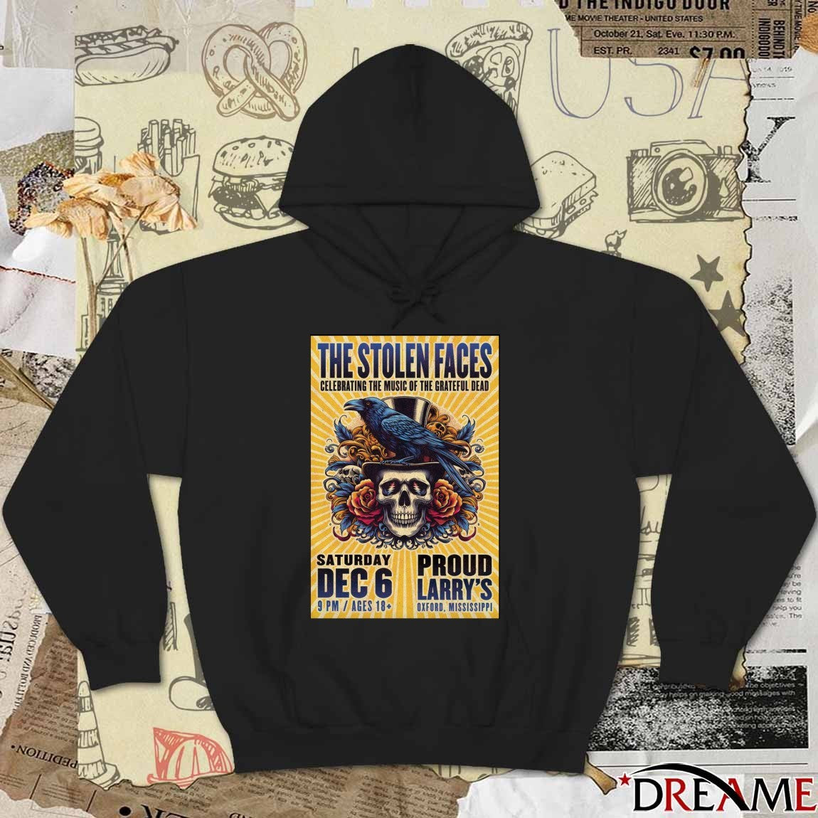 The Stolen Faces Event Oxford MS December 6 2025 Poster t-shirt