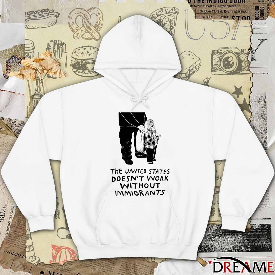 The United States Doesn’t Work Without Immigrants Free Liam Ramos t-shirt