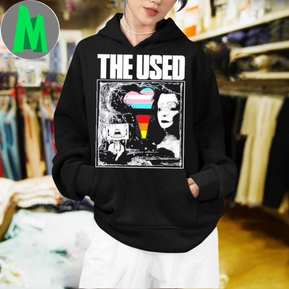 The Used Pride Month 2025 LGBTQ+ Band Fan T-Shirt