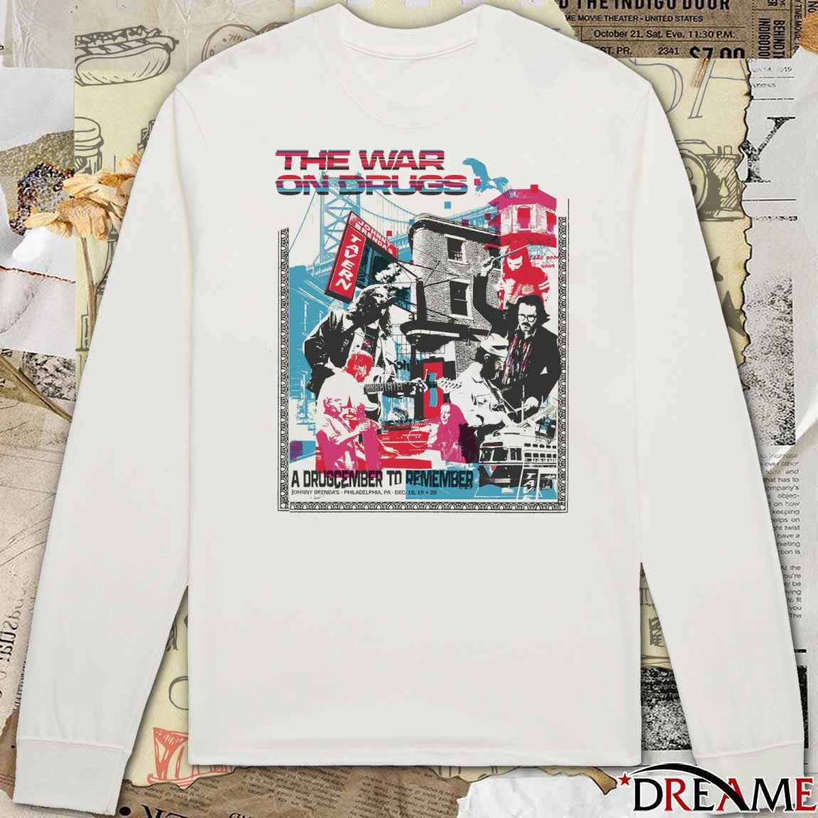 The War On Drugs A Drugcember To Remember December 18 – 20 2025 Philadelphia PA t-shirt