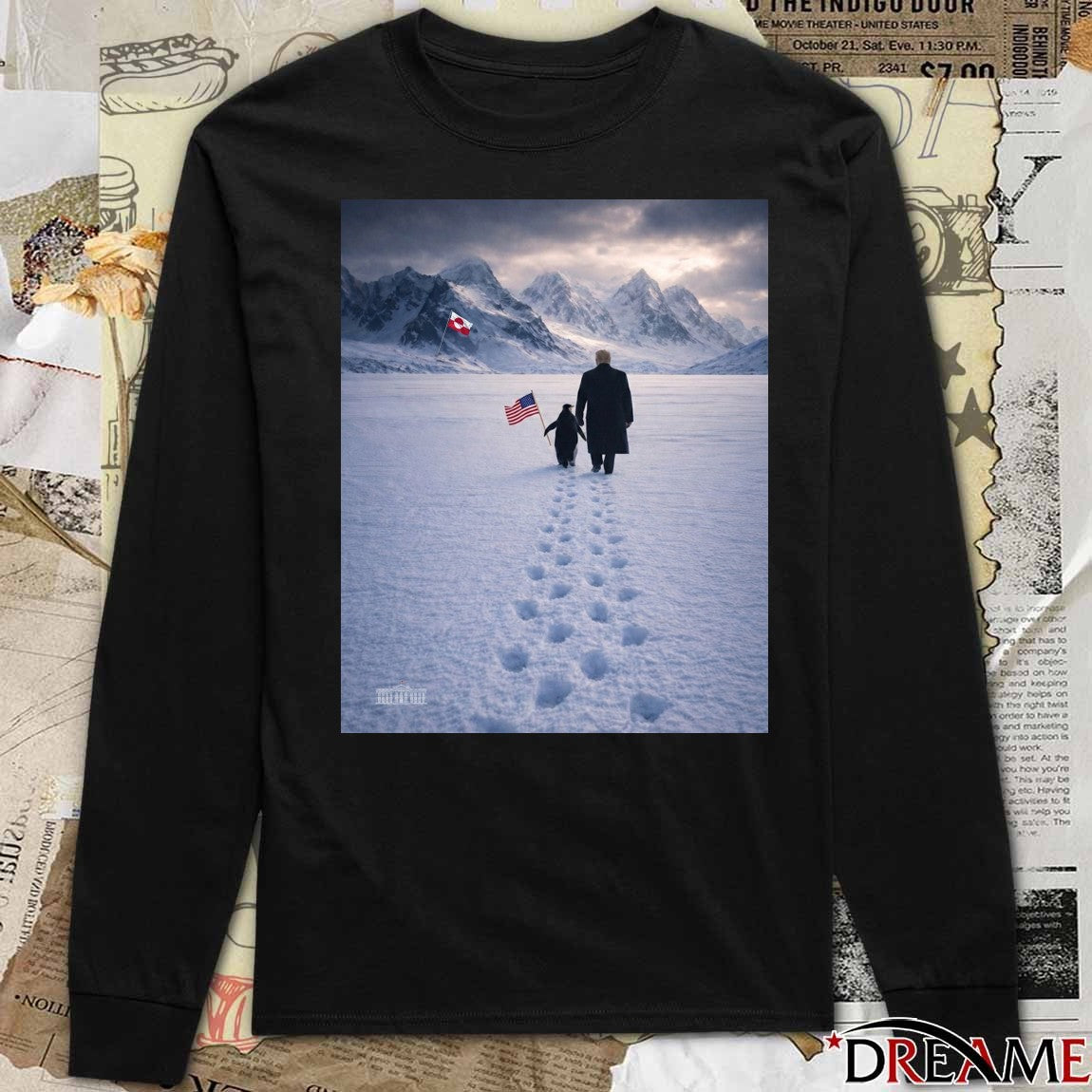 The White House Donald Trump Embrace The Penguin Poster t-shirt
