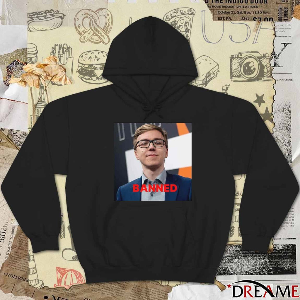 Thebausffs Banned For Sion Support 2025 t-shirt