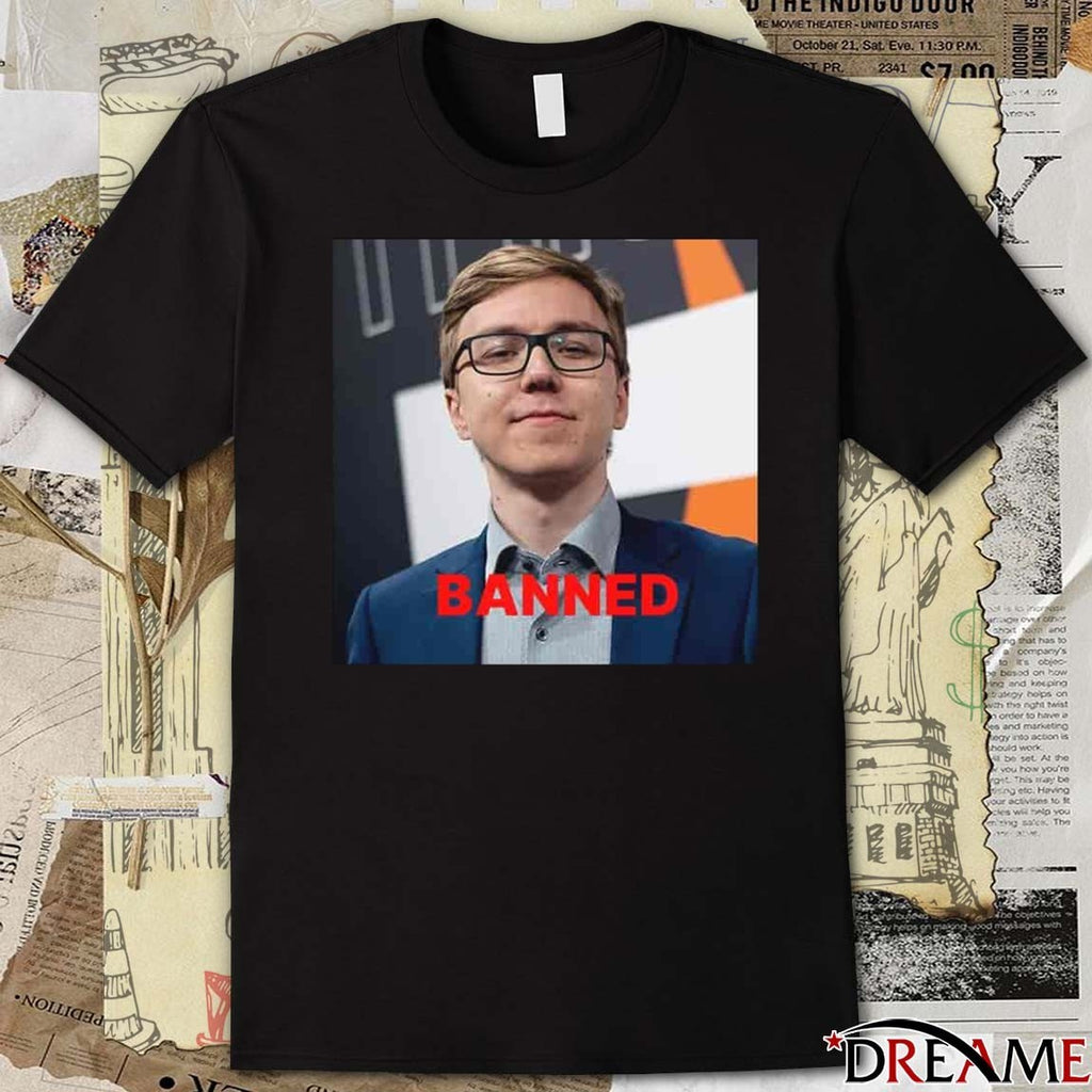Thebausffs Banned For Sion Support 2025 t-shirt