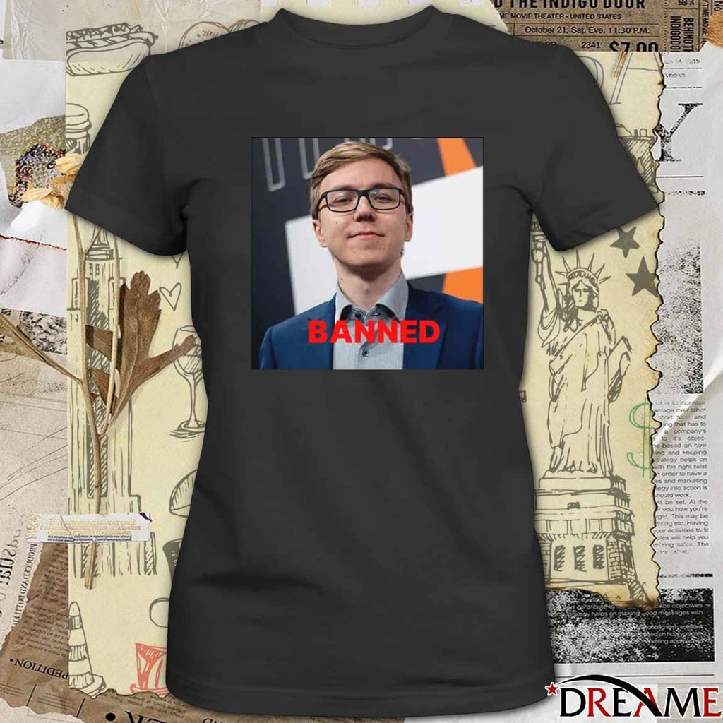 Thebausffs Banned For Sion Support 2025 t-shirt