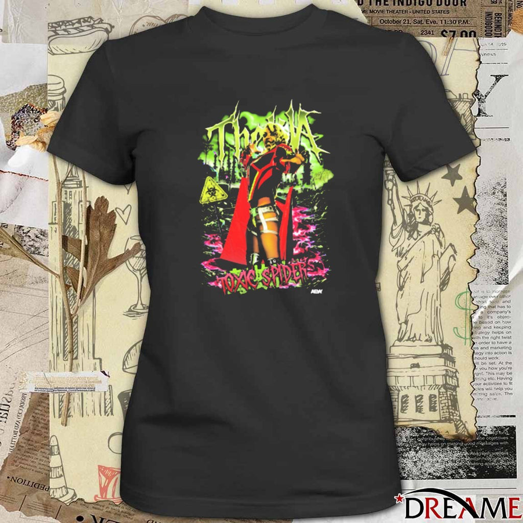 Thekla Toxic Wasteland AEW 2025 Fanart t-shirt