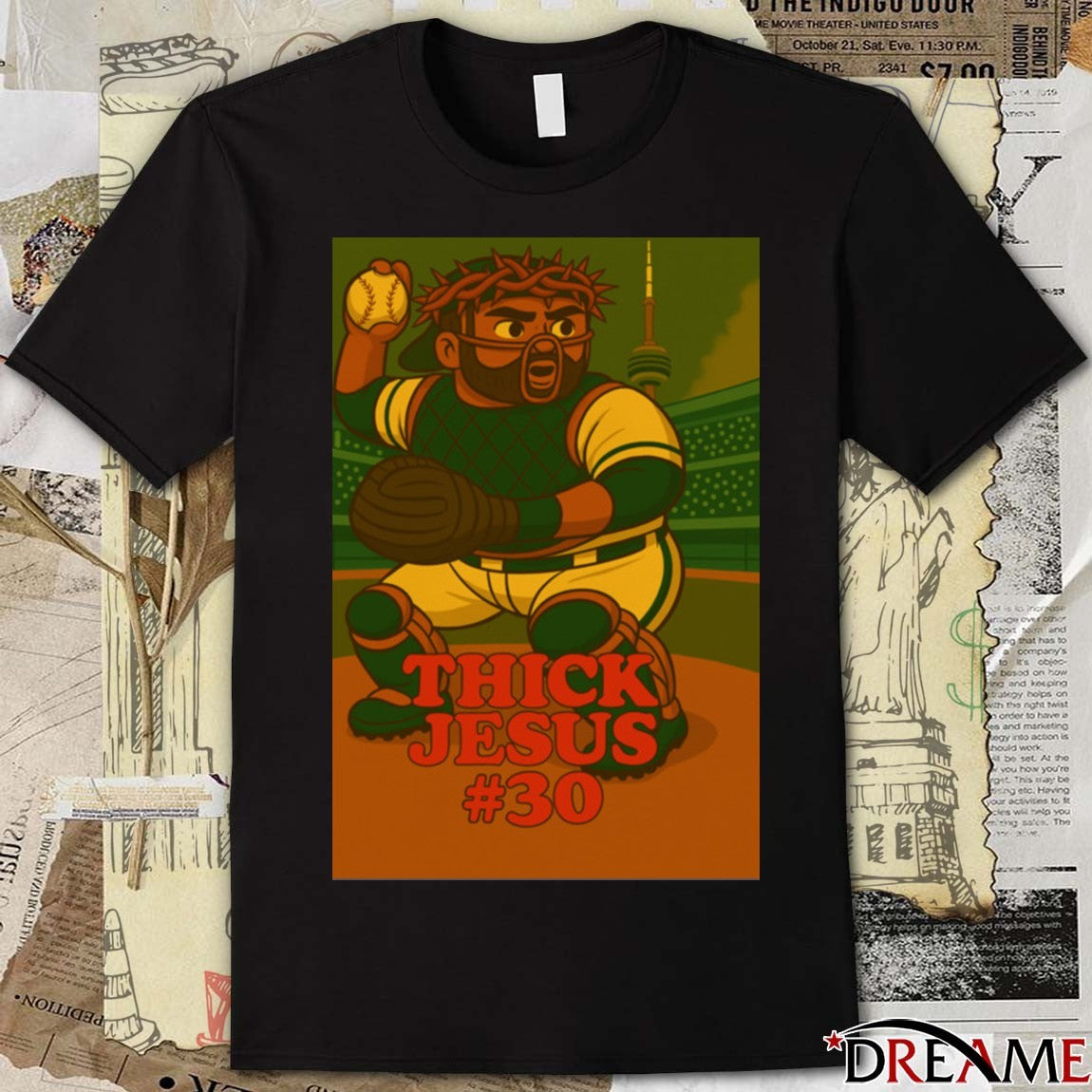 Thick Jesus Alejandro Kirk #30 Toronto Blue Jays MLB Painting t-shirt