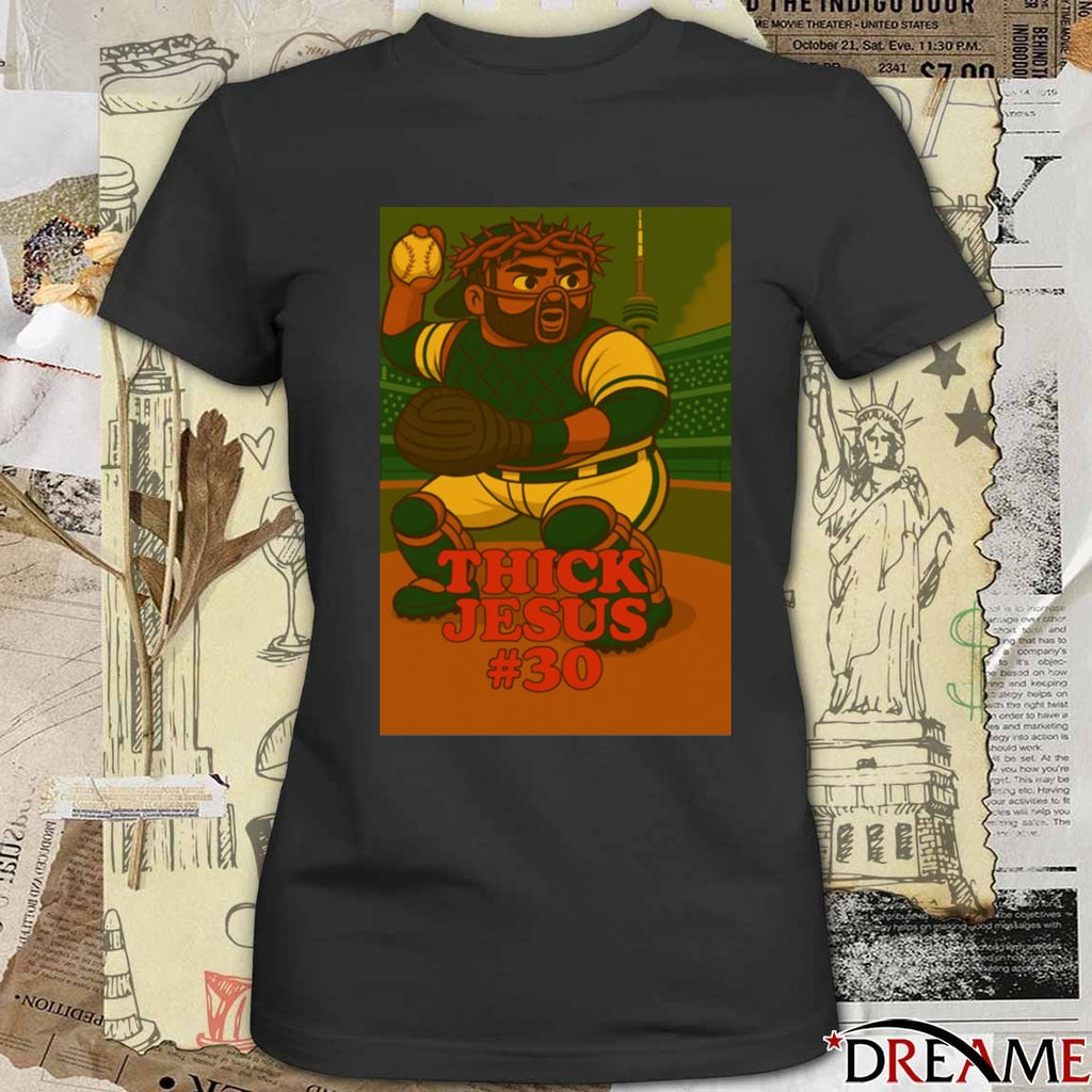 Thick Jesus Alejandro Kirk #30 Toronto Blue Jays MLB Painting t-shirt