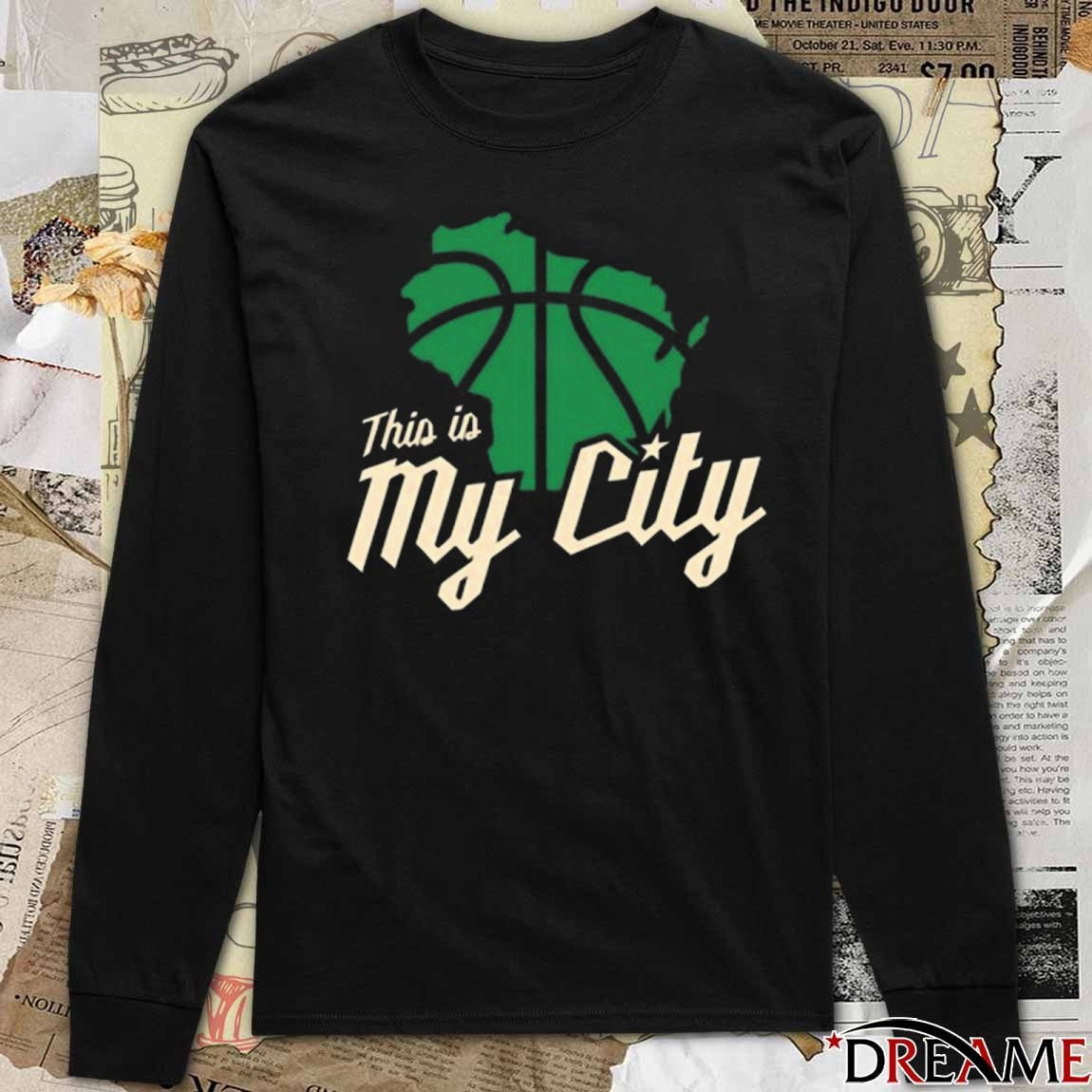 This Is My City Milwaukee Bucks Basketball 2025 t-shirt