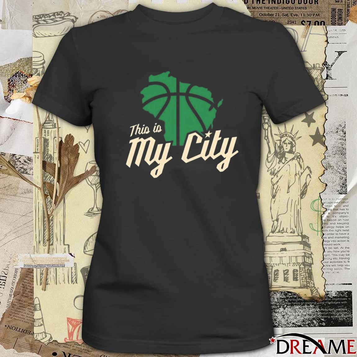 This Is My City Milwaukee Bucks Basketball 2025 t-shirt
