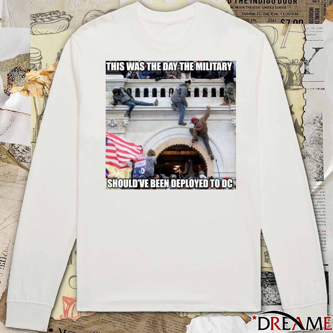 This Was The Day The Military Should’ve Been Deployed To DC 2025 t-shirt
