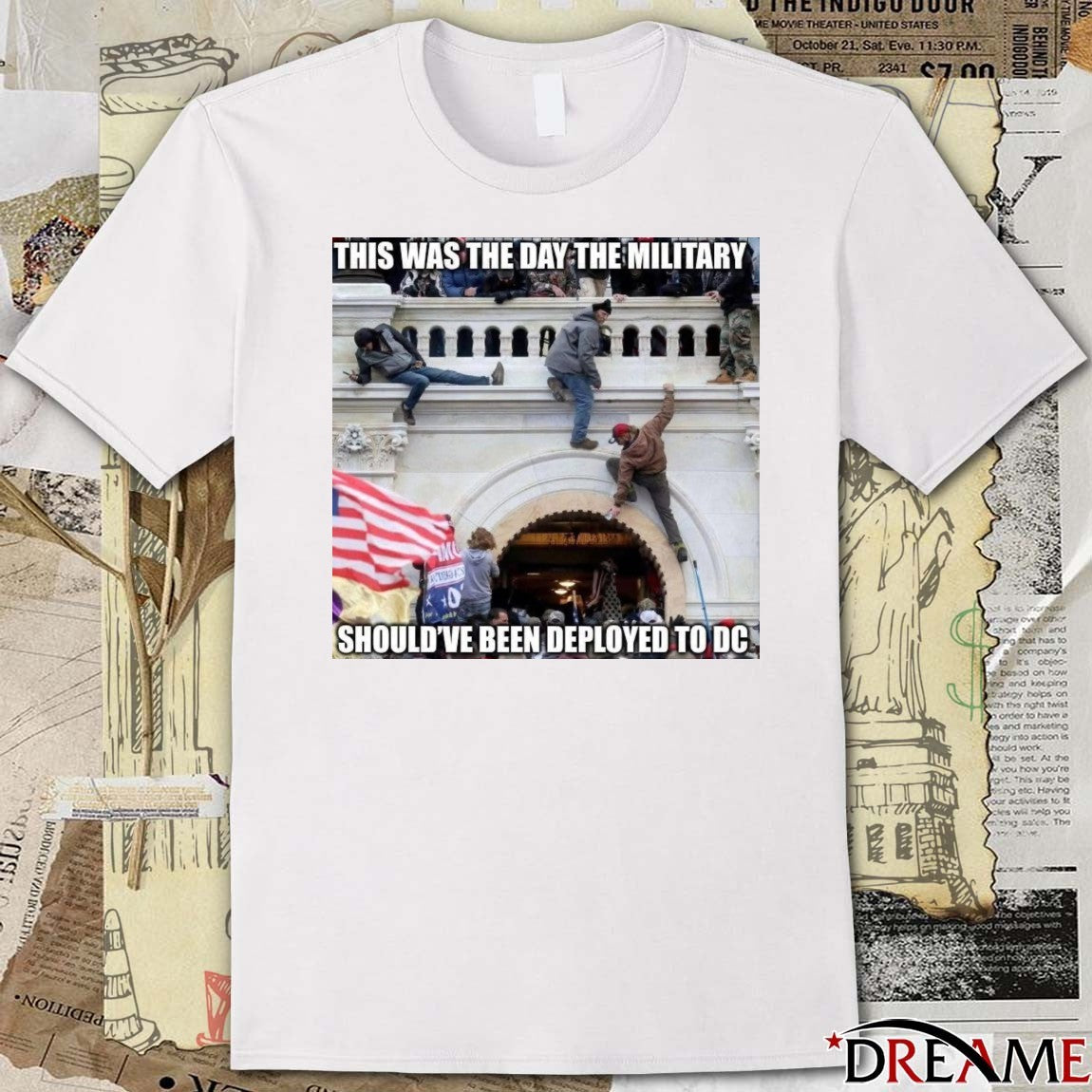 This Was The Day The Military Should’ve Been Deployed To DC 2025 t-shirt
