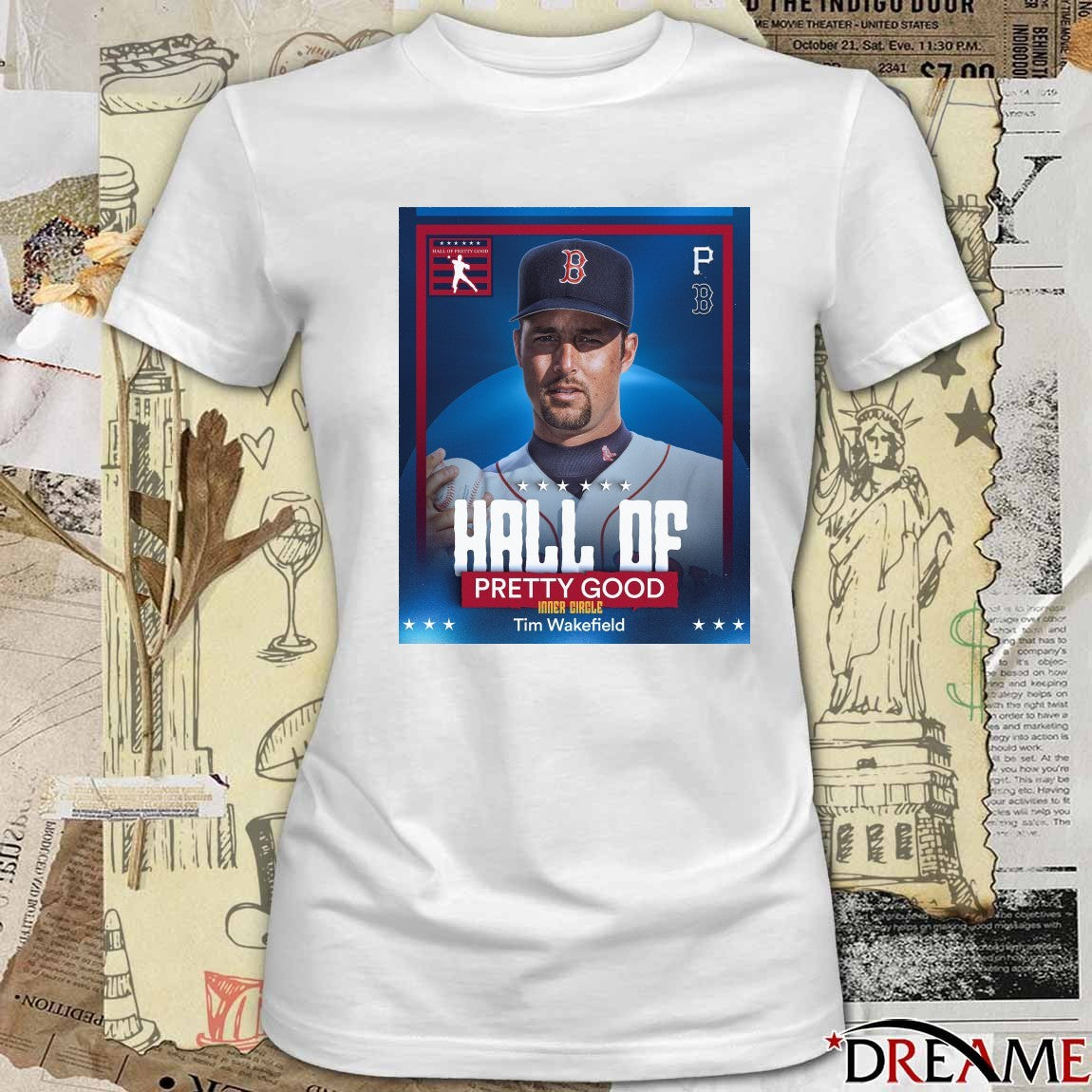 Tim Wakefield MLB Hall of Pretty Good Inner Circle 2025 Poster t-shirt