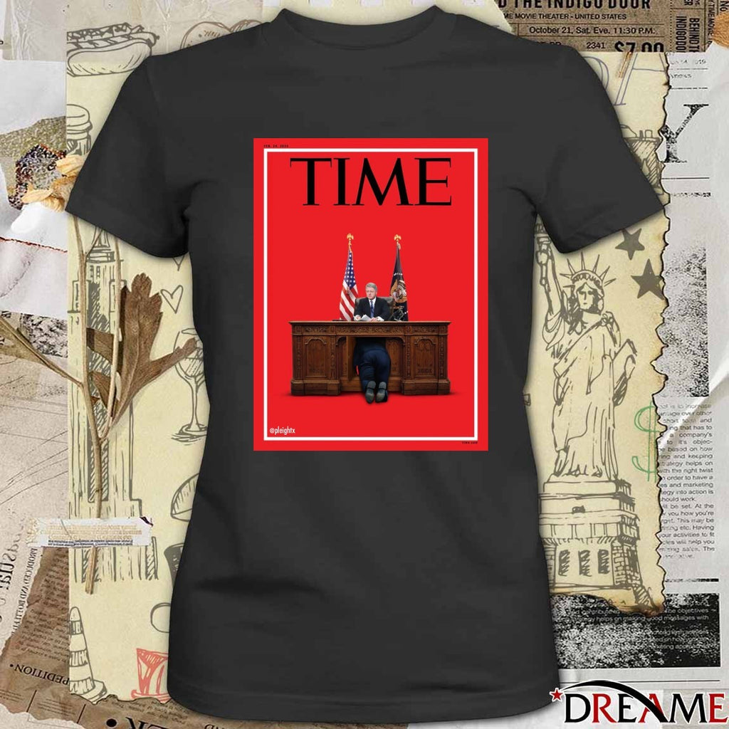Time Magazine Bill Clinton Donald Trump February 24 2025 Poster t-shirt
