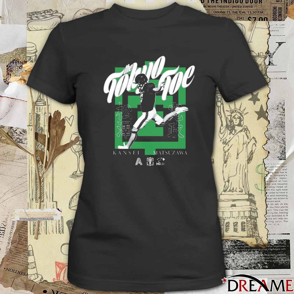 Tokyo Toe Kicker Kansei Matsuzawa Hawaii Football Fanart t-shirt