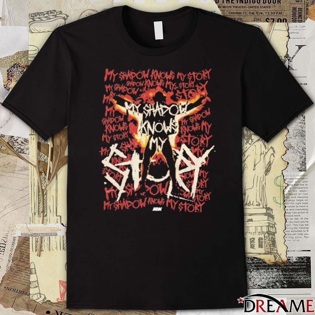 Tommaso Ciampa – My Shadow Knows My Story AEW t-shirt