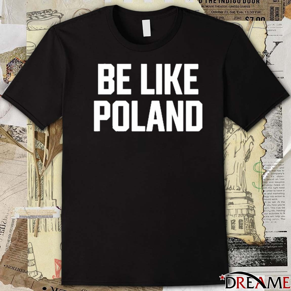 Tommy Robinson Be Like Poland 2025 t-shirt