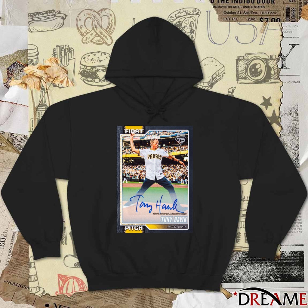 Tony Hawk Topps Certified Autograph Issue 2026 Series 1 Signature Card t-shirt