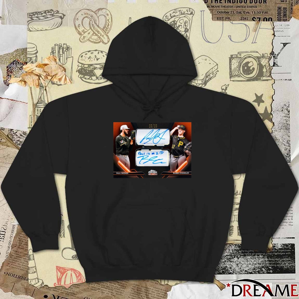 Topps Bubba Chandler Trolled Paul Skenes On Their Dual Autograph Signatures Poster t-shirt