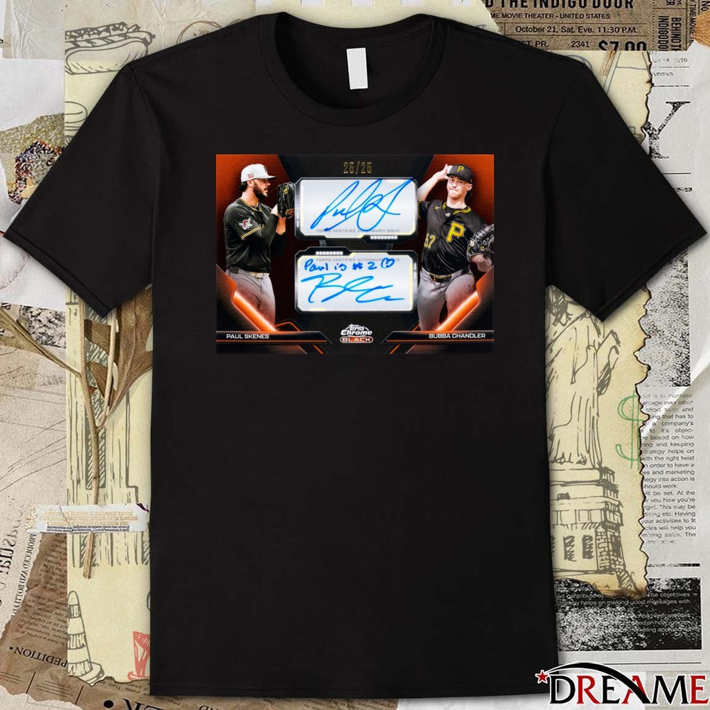 Topps Bubba Chandler Trolled Paul Skenes On Their Dual Autograph Signatures Poster t-shirt