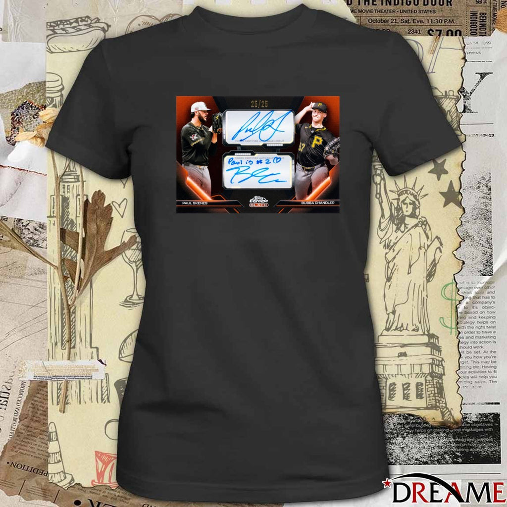 Topps Bubba Chandler Trolled Paul Skenes On Their Dual Autograph Signatures Poster t-shirt