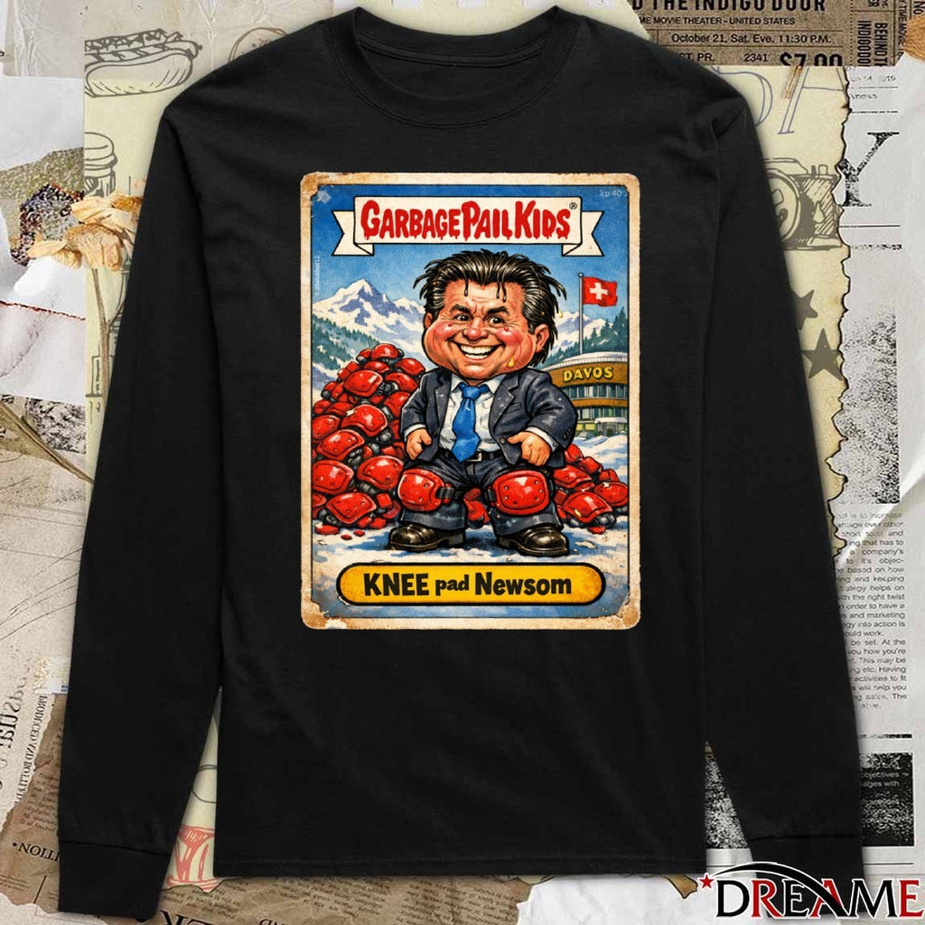 Topps Garbage Pail Kids Knee Pad Newsom t-shirt
