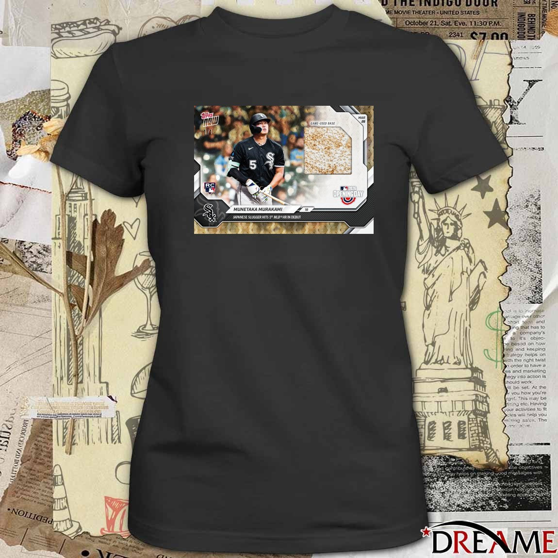 Topps Munetaka Murakami Japanese Slugger Hits 1st MLB Hr In Debut Poster t-shirt