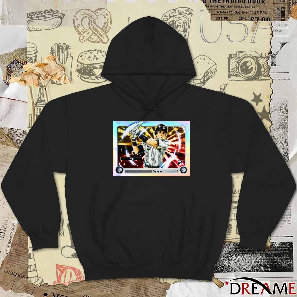 Topps Munetaka Murakami’s Kanji-variation Anime 2026 Bowman Baseball Poster t-shirt