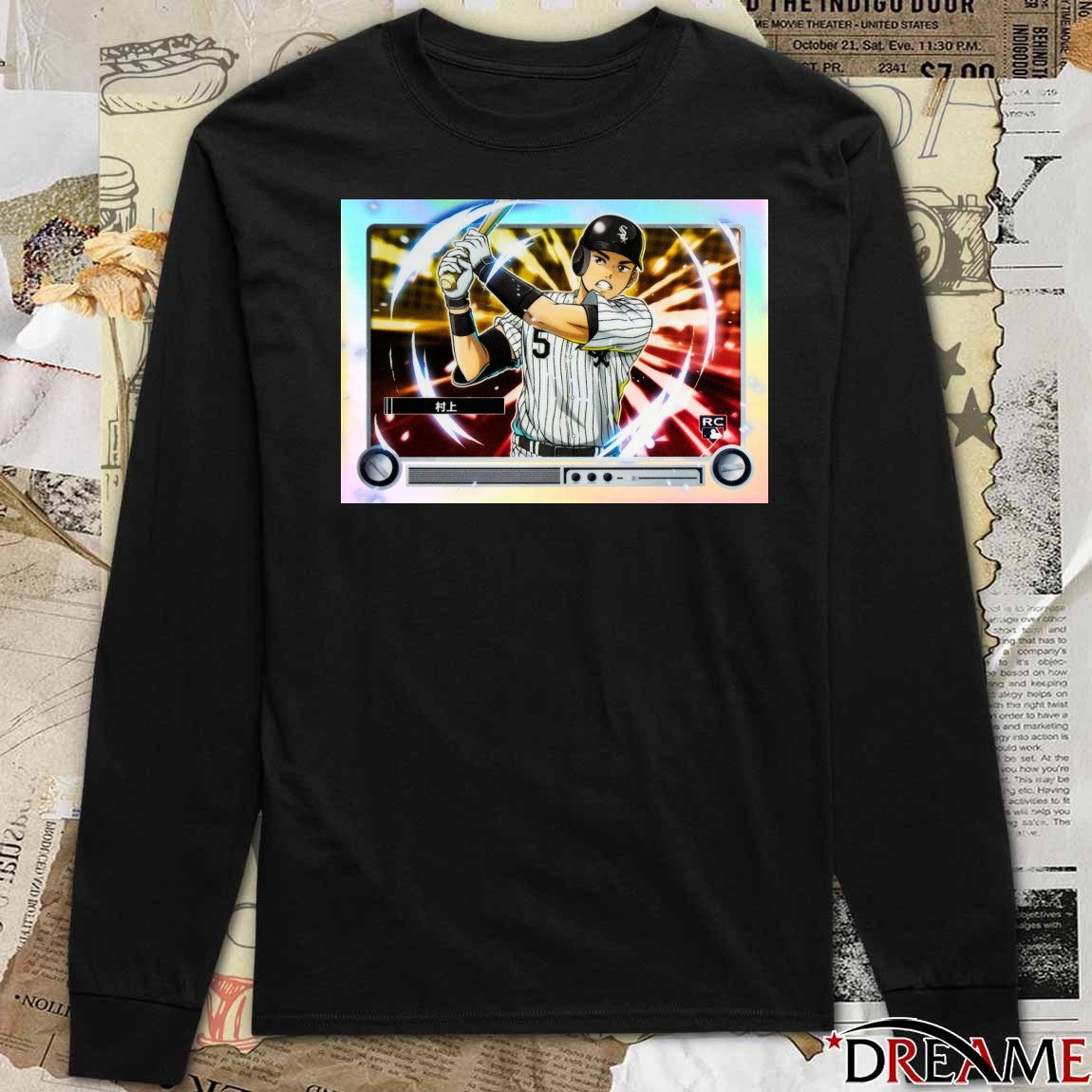 Topps Munetaka Murakami’s Kanji-variation Anime 2026 Bowman Baseball Poster t-shirt
