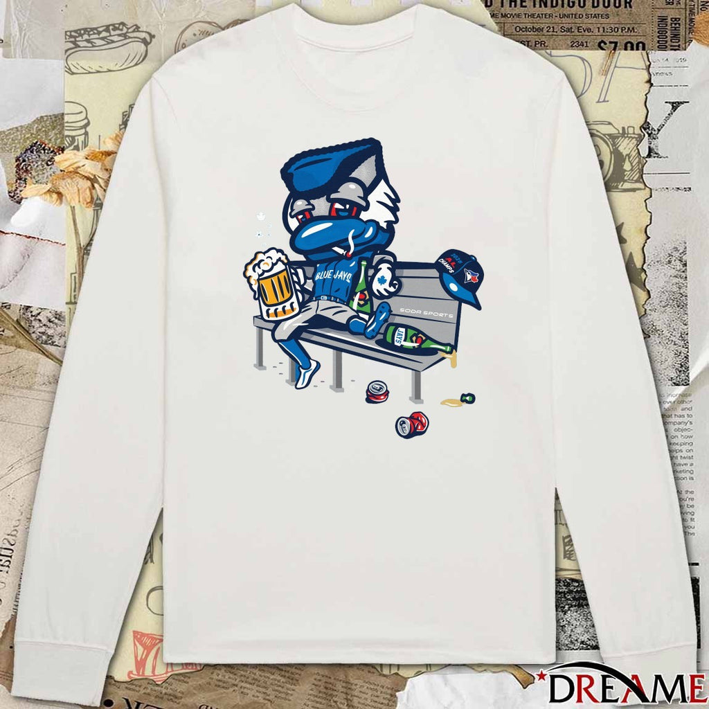 Toronto Blue Jays 2025 American League Champions x Toronto Maple Leafs Trailer Park Boys Mascot t-shirt