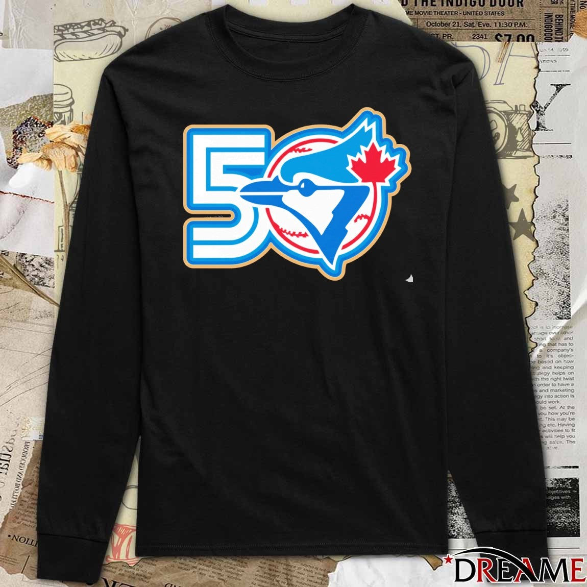 Toronto Blue Jays Celebrate 50 Seasons in 2026 New Logo t-shirt