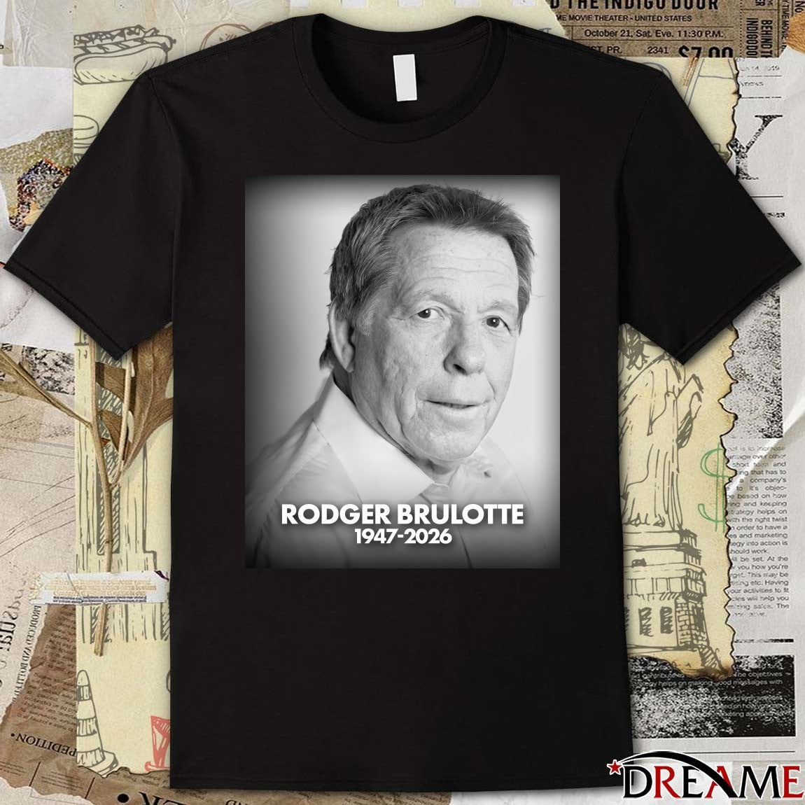 Toronto Blue Jays In Loving Memory Rodger Brulotte 1947-2026 t-shirt