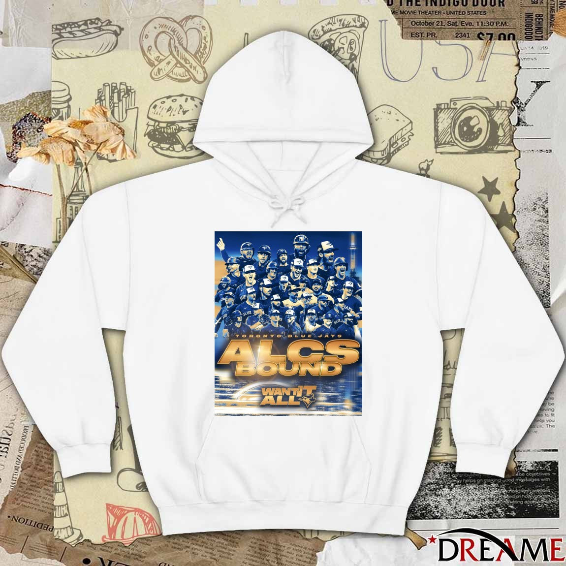 Toronto Blue Jays MLB 2025 ALCS Championship Bound Want It All Poster t-shirt