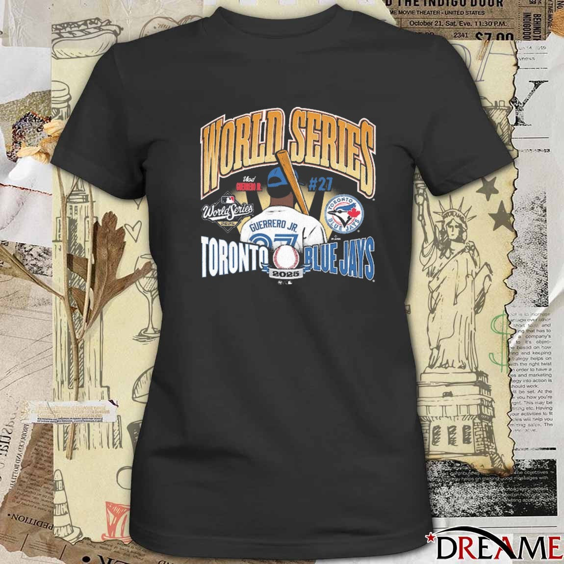 Toronto Blue Jays Vladimir Guerrero Jr. 47 MLB 2025 World Series Showdown Player t-shirt