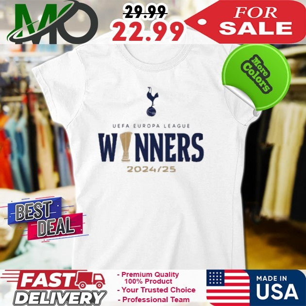 Tottenham Hotspur FC Europa League 2025 Winners Shirt