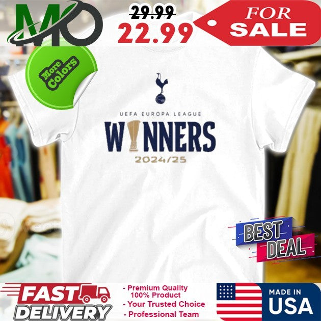 Tottenham Hotspur FC Europa League 2025 Winners Shirt