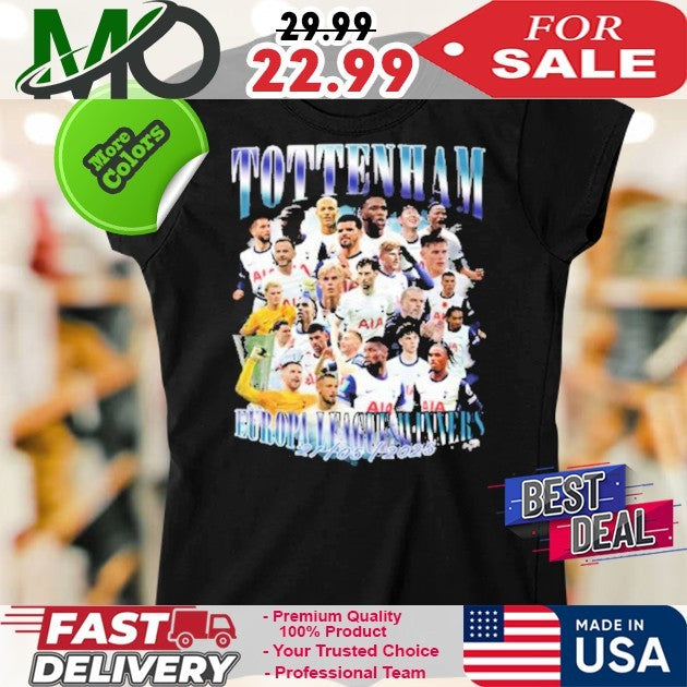 Tottenham Hotspur FC Winner 2025 UEFA Europa League Champions T-Shirt