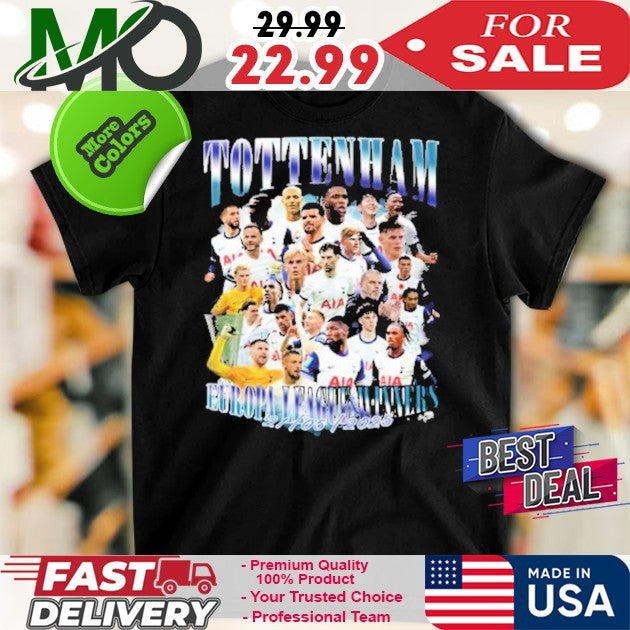 Tottenham Hotspur FC Winner 2025 UEFA Europa League Champions T-Shirt