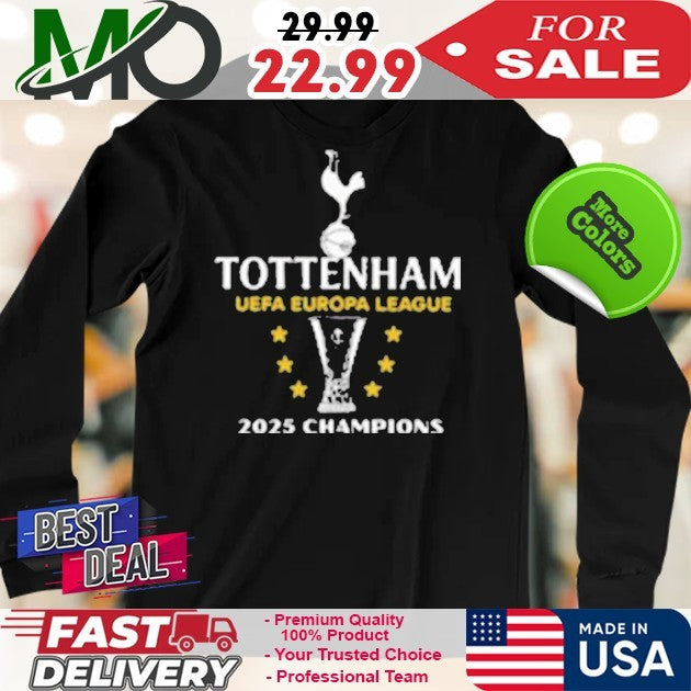 Tottenham Hotspur UEFA Europa League Champions 2025 Commemorative Fan Shirt