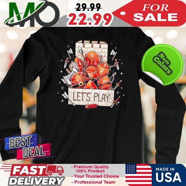 Tower Dice Let’s Play Shirt