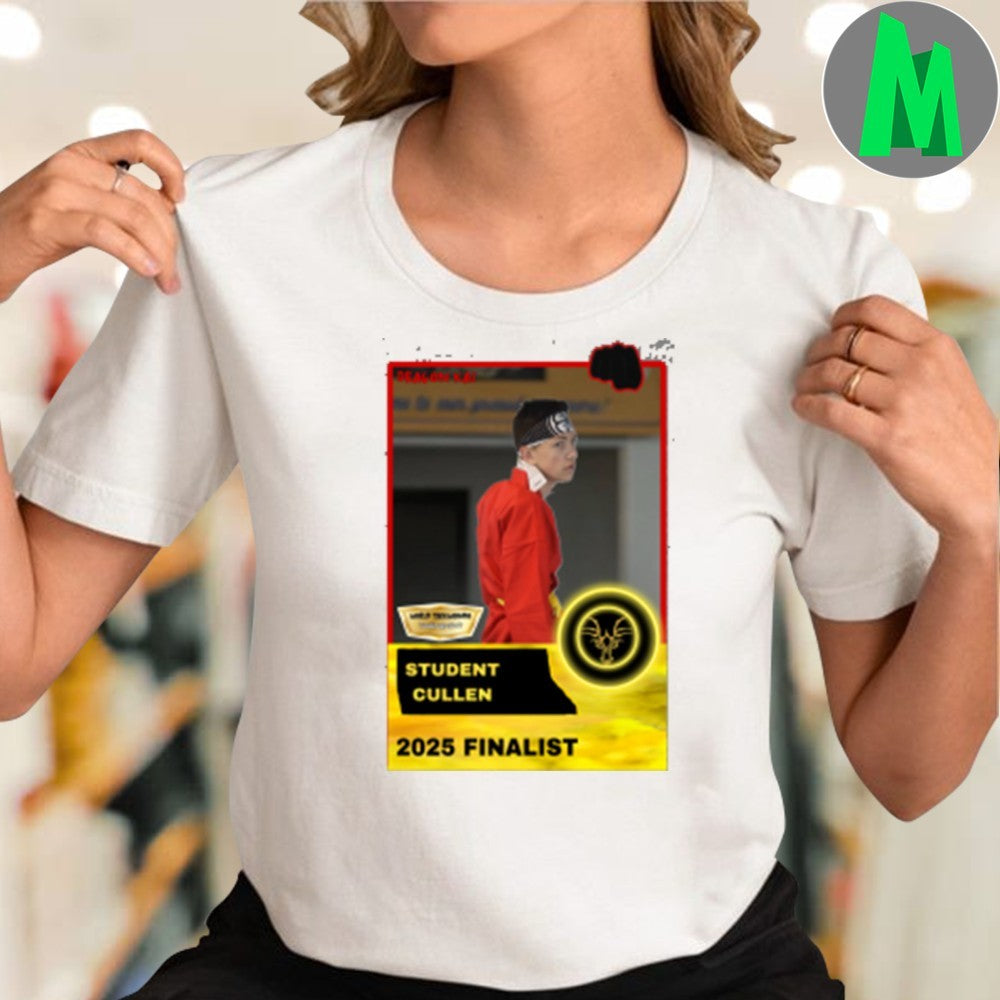 Trading Card Student Cullen 2025 Finalist Shirt