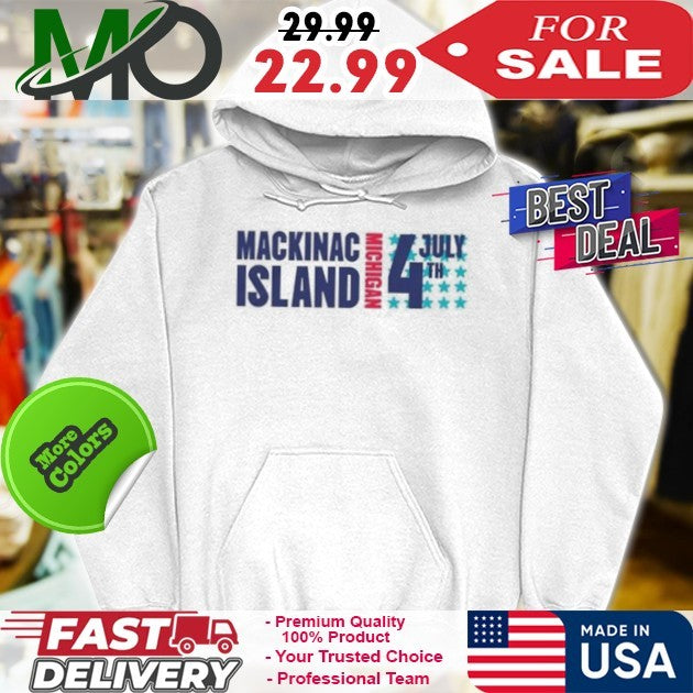 Trending Stone Skipping Merch Mackinac Island July 4Th Splash Shirt