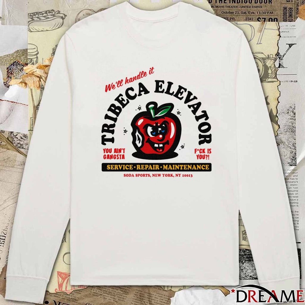 Tribeca Elevator Service Repair Maintenance We’ll Handle It You Ain’t Gangsta t-shirt