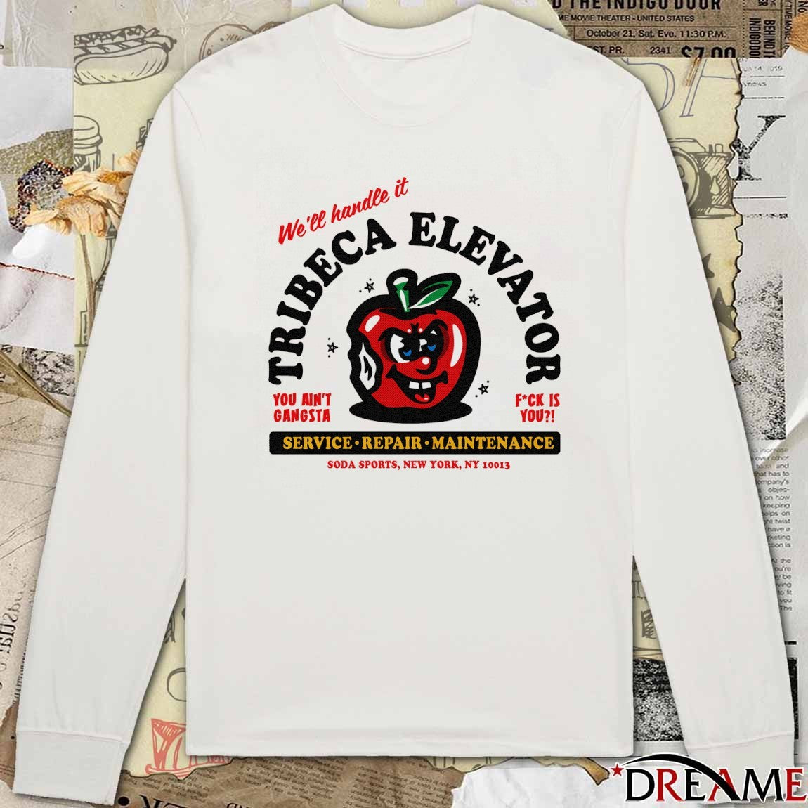 Tribeca Elevator Service Repair Maintenance We’ll Handle It You Ain’t Gangsta t-shirt