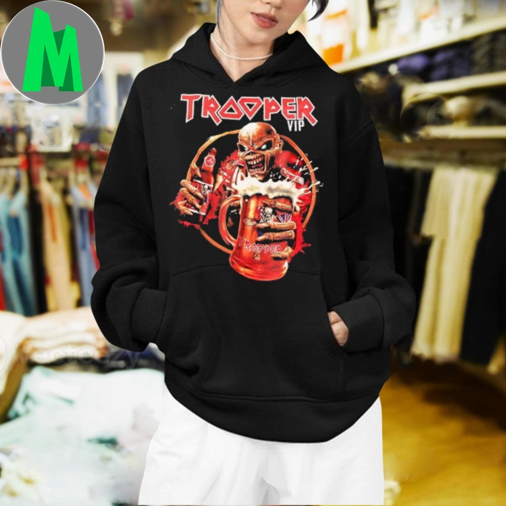 Trooper Iron Maiden 2025 Helsinki Keikan VIP On June Lahjakassi x Paita VARATTU JERRYLLE Shirt