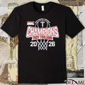 Troy University Trojans 2026 Sun Belt Men’s Basketball Tournament Champions t-shirt